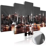  Slika na akrilnom staklu - Gray City [Glass] 100x50 Cijene
