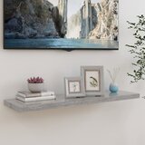 vidaXL Plutajuća zidna polica siva boja betona 90 x 23,5 x 3,8 cm MDF Cijene