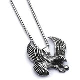 IZMAEL Ogrlica Eagle - Srebrna | shoptok.hr