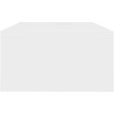  Stalak za monitor bijeli 42 x 24 x 13 cm konstruirano drvo | shoptok.hr