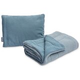Sensillo Pleteni set za krevetić sa muslinom - plavi | shoptok.hr