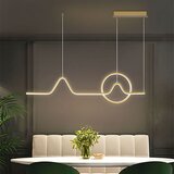 Toolight LED viseća lampa LHJ022-CP 120 cm ZLATNA | shoptok.hr
