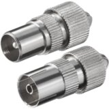 Zed Electronic RF utikač + RF utičnica metalna – RF-SET2 | Eponuda.ba