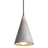 Red Design Rendl - R12380 - Luster na sajli HEIDI 1xE27/28W/230V beton/drvo | Eponuda.com