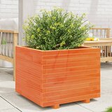 Furnova Vrtno cvetlično korito voščeno 60x60x49,5 cm trdna borovina, (21921725) | Shoptok.si