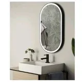 Ogledalo 50x90 ovalno Iron Black-Light TP