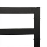  Vrtna stolica sa sivim jastucima 68 x 76 x 79 cm čelična | shoptok.hr