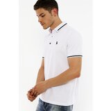 Dewberry T8586 MEN'S POLO NECK T-SHIRT-WHITE | shoptok.hr