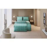 Dieter Knoll posteljnina aline 140/200 cm saten žadasto zelena | Shoptok.si