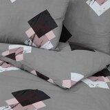  Set posteljine za poplun sivi 225x220 cm pamučni | shoptok.hr