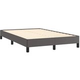  s oprugama i madracem LED sivi 120x190 cm umjetna koža | shoptok.hr