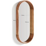Kave Home Stensko ogledalo z lesenim okvirjem Berale – | Shoptok.si