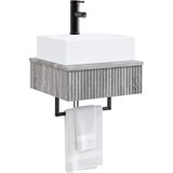  Zidni sudoper Siva Sonoma 40 x 41 x 39 cm Konstruirano drvo | shoptok.hr