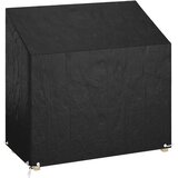  Navlaka za vrtnu klupu s 8 ušica 130 x 70 x 70/88 cm polietilen | shoptok.hr