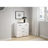 home24 KOMODA, bela, bela, visoki sijaj | Shoptok.si