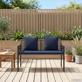  Vanjske klupe 2 -Seater 116 x 56 x 75 cm poliratan | shoptok.hr