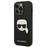 Karl Lagerfeld KLHCP14LSAPKHK za iphone 14 pro črna zaščita - karls head | Shoptok.si