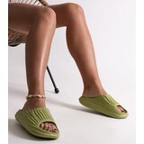  Green ruched sandals Miniya | shoptok.hr