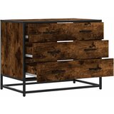  Ormar s ladicama dimljeni hrast 70x41x56 cm izrađeno drvo | shoptok.hr