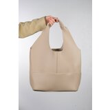 LuviShoes Women's Always Beige Floter Shoulder Bag Cene