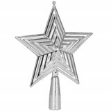 springos božićni ukras "Zvijezda", 14,5 cm, srebrna | shoptok.hr