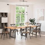 vidaXL noge kavne mizice u-oblika 3 kosa antracit 90x(72-73)cm jeklo | Shoptok.si