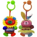 Happy Teether Toys Leo/Bunny