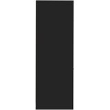 Ormarić za lijekove crni 30x41x118 cm konstruirano drvo | shoptok.hr