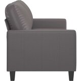  Dvosjed od tkanine siva 140 cm od umjetne kože | shoptok.hr