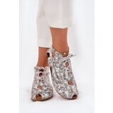 Maciejka Patterned Leather Ankle Boots | shoptok.hr