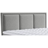 MID.YOU POSTELJA BOXSPRING 200 cm x 220 cm , tekstil rjavosiva | Shoptok.si