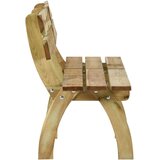 vidaXL Vrtna klupa 160 cm od impregnirane borovine | shoptok.hr