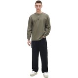 Cropp mu&scaron;ka majica dugih rukava - Zelena 6506N-97X cijene