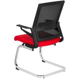 MID.YOU Konferenčni Stol Inventor V, Črna, Rdeča | Shoptok.si