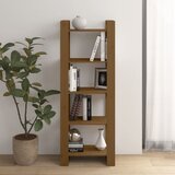 vidaXL knjižna omara/pregrada medeno rjava 60x35x160 cm trden les Cene