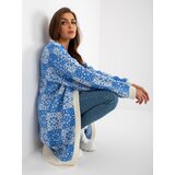RUE PARIS Sweater-LC-SW-0301.45P-White-Blue | Shoptok.si