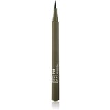 3INA The Color Pen Eyeliner črtalo za oči v obliki flomastra odtenek 759 - Olive green 1 ml | Shoptok.si