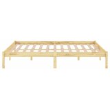  Okvir za krevet od masivnog drva 180 x 200 cm veliki bračni | shoptok.hr