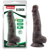CHISA NOVELTIES dildo fashion dude 8,5 (rjava) Cene