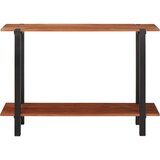  Konzolna stolica s policom Smeđa i crna 110 x 30 x 75 cm | Eponuda.ba