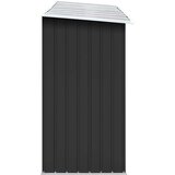  Ostava za drva pocinčani čelik 330 x 84 x 152 cm antracit | shoptok.hr