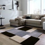 Flair Rugs Crni/sivi ručno rađen vunen tepih 150x240 cm Collage Monochrome – | shoptok.hr