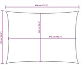  Jedro protiv sunca od tkanine pravokutno 2,5 x 4,5 m terakota | shoptok.hr