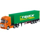  Tovornjak polpriklopnik kontejner kovinski Huina zelena 1:50 | Shoptok.si