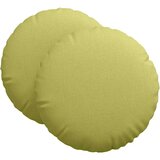 vidaXL Jastučići za sjedenje 2 pcs Svijetlo zelena Ø80 x 29 cm tkanina | shoptok.hr