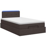  od pjene s madracem i LED-om Tamno smeđa 120 x 190 cm | shoptok.hr