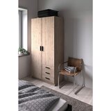 MID.YOU OMARA ZA OBLAČILA, barve hrasta | Shoptok.si