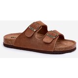 Big Star Suede Women's Slippers With Buckles | Shoptok.si