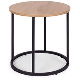  Set od 2 okrugla stolića za kavu, svijetli hrast, u potkrovlju, modernog stila | shoptok.hr