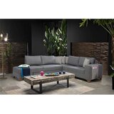Atelier Del Sofa Loft Left ugaona garnitura 230 × 285 cm, siva Cene